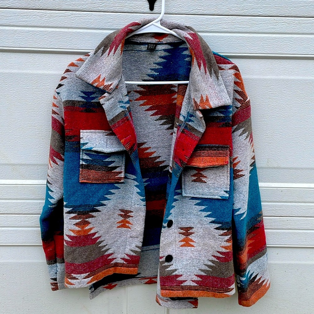 SHEIN Aztec jacket never worn